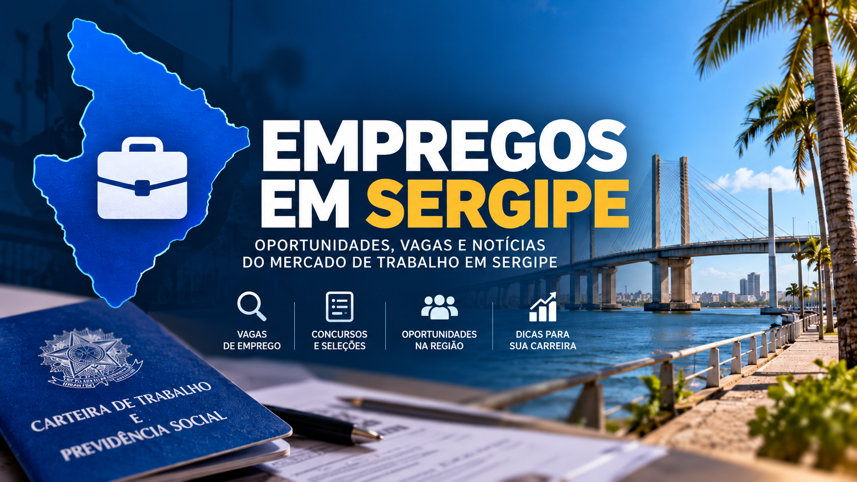 Empregos em Sergipe: vagas de trabalho, concursos, estágios e oportunidades profissionais em Aracaju e no interior
